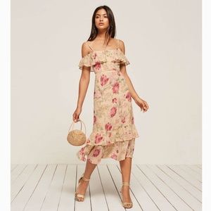 Reformation Odessa Dress "Botany" Floral